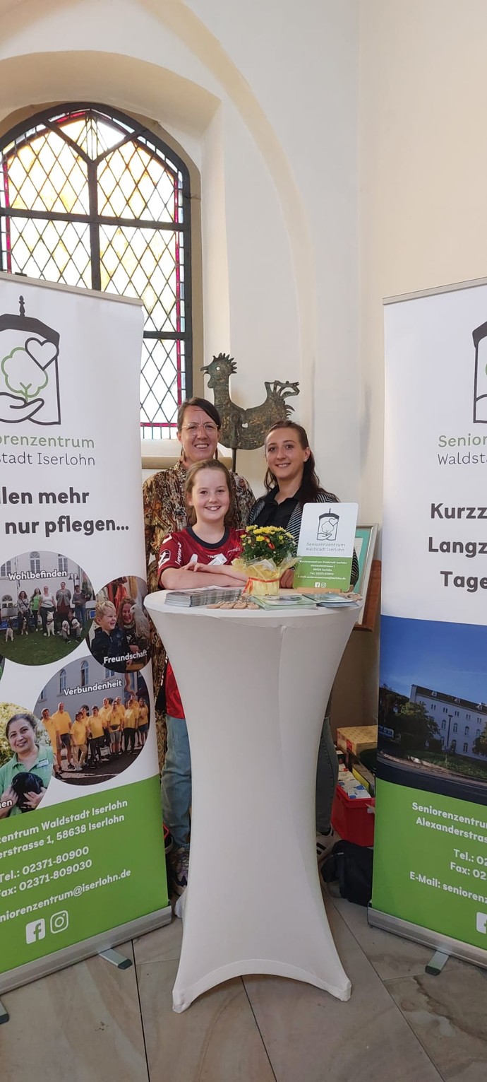 Infostand in der Bauernkirche Iserlohn