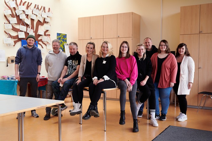 Teamfoto des Karl-Otto-Stoffer Haus